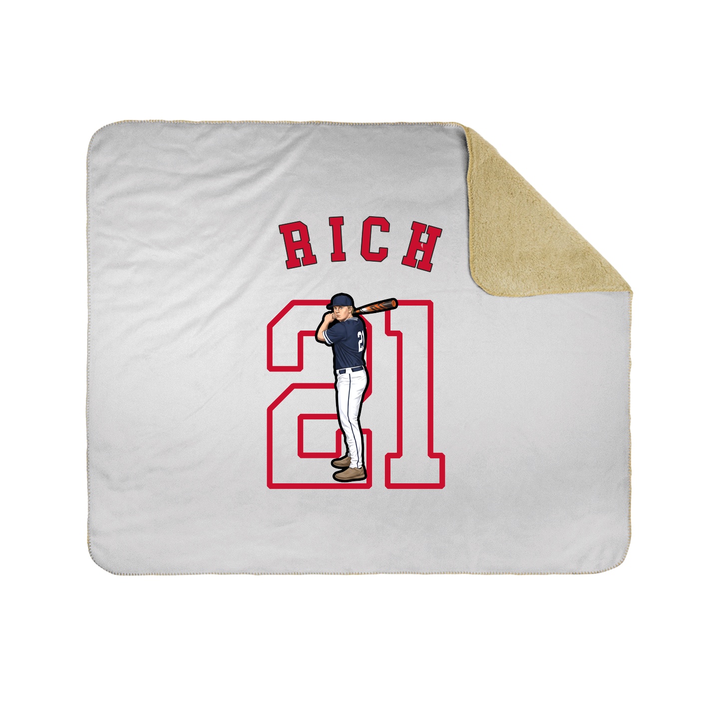 Throw Blanket — Shirsey Arch in White