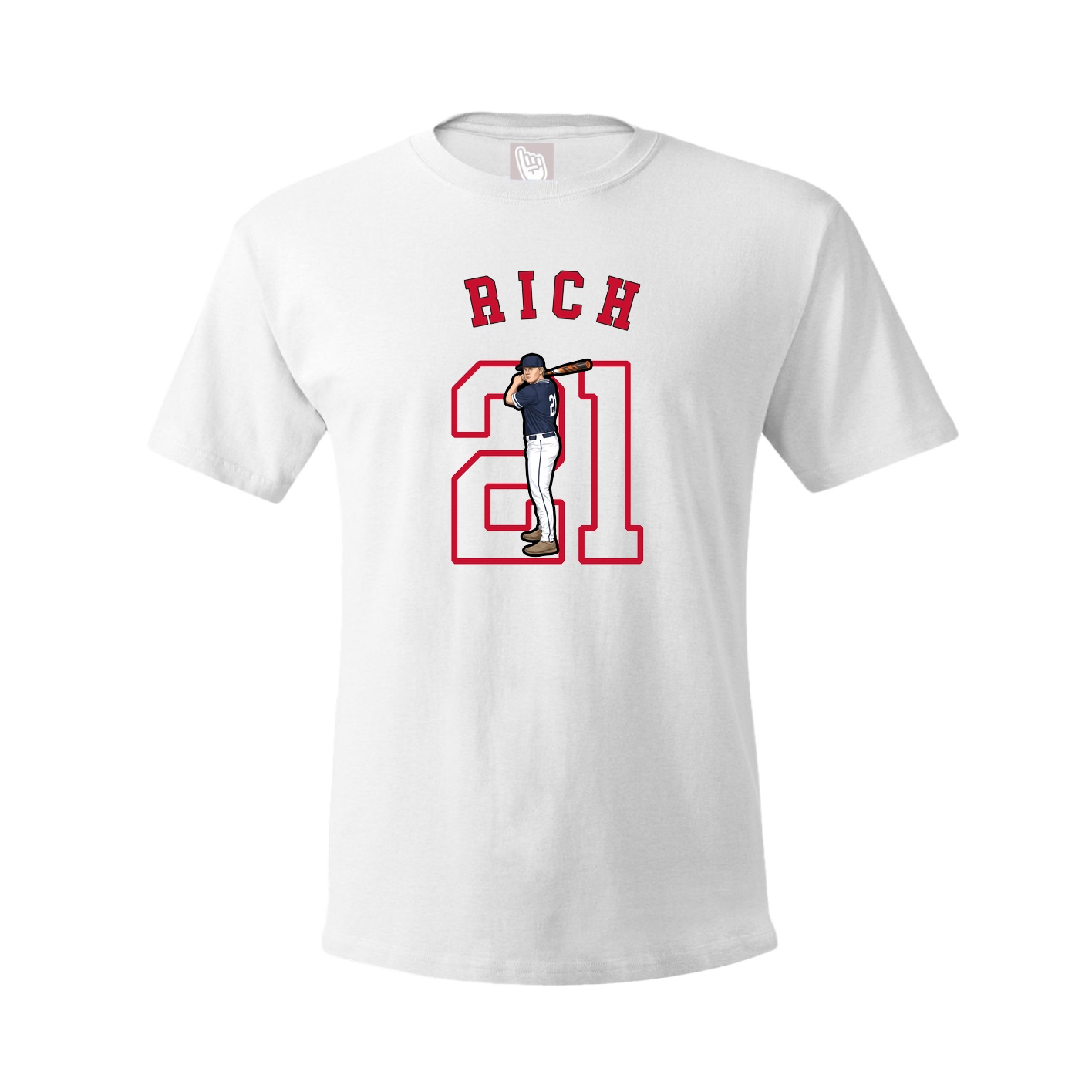 Tee — Shirsey Arch in White