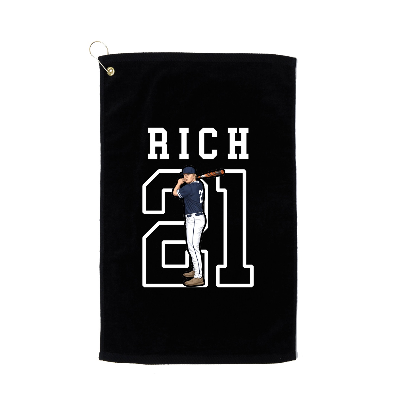 Golf Towel — Shirsey in Black