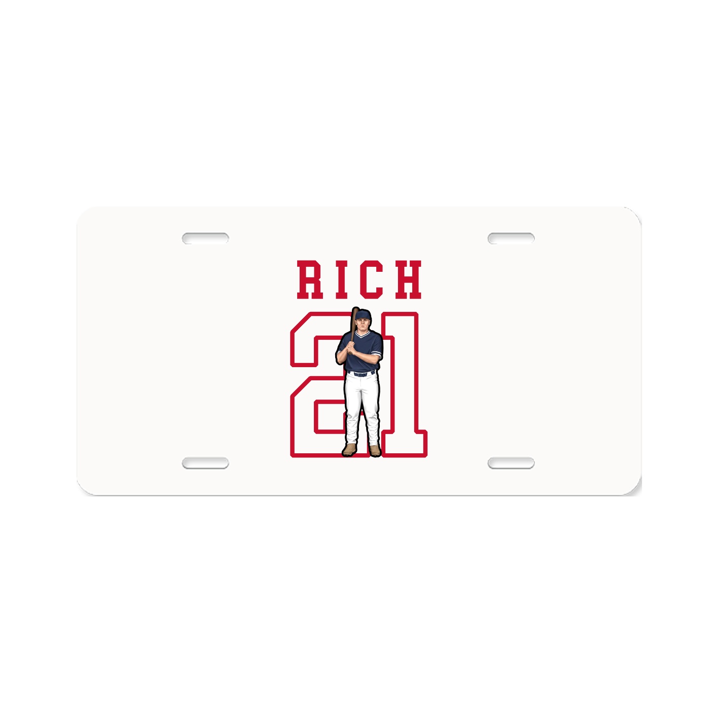 License Plate — Shirsey in Classic