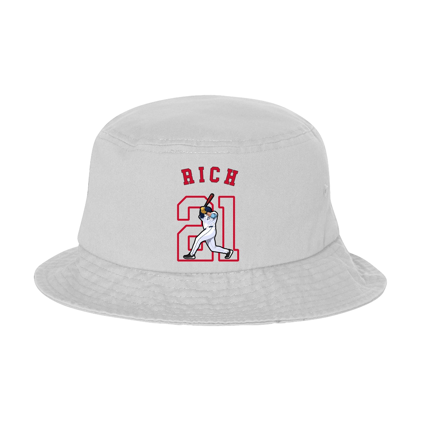 Bucket Cap — Shirsey Arch in White