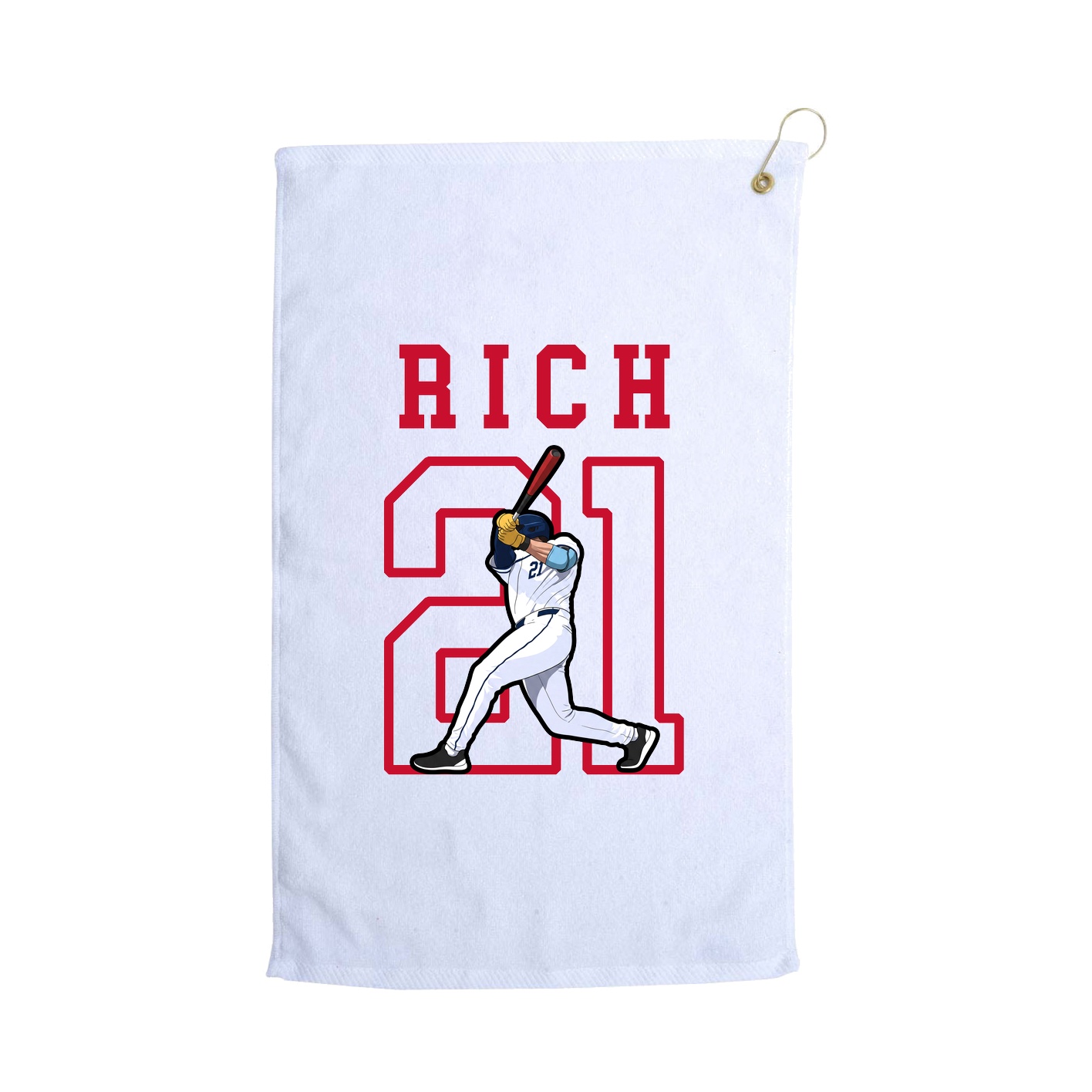 Golf Towel — Shirsey in White