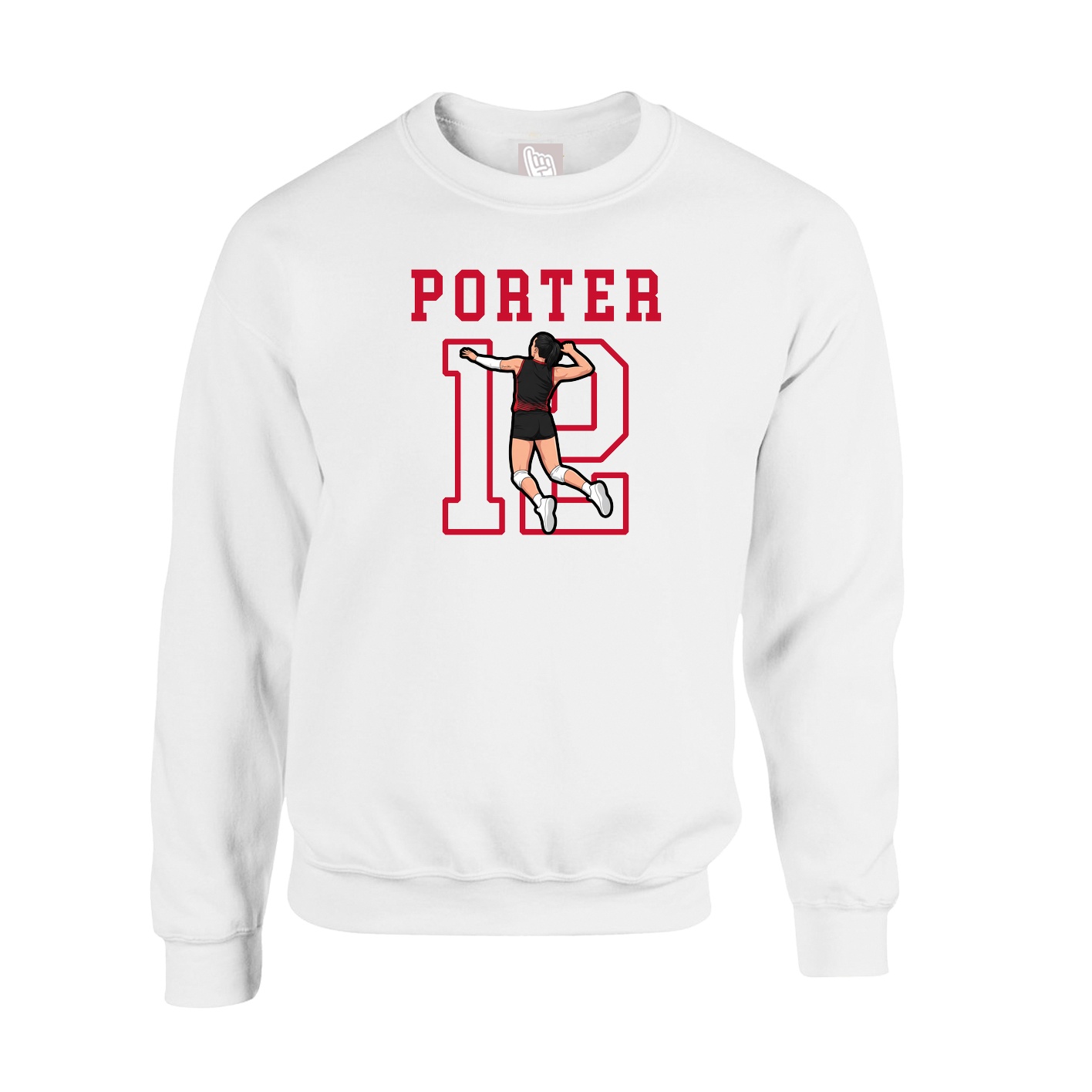 Fleece Crew — Shirsey in White