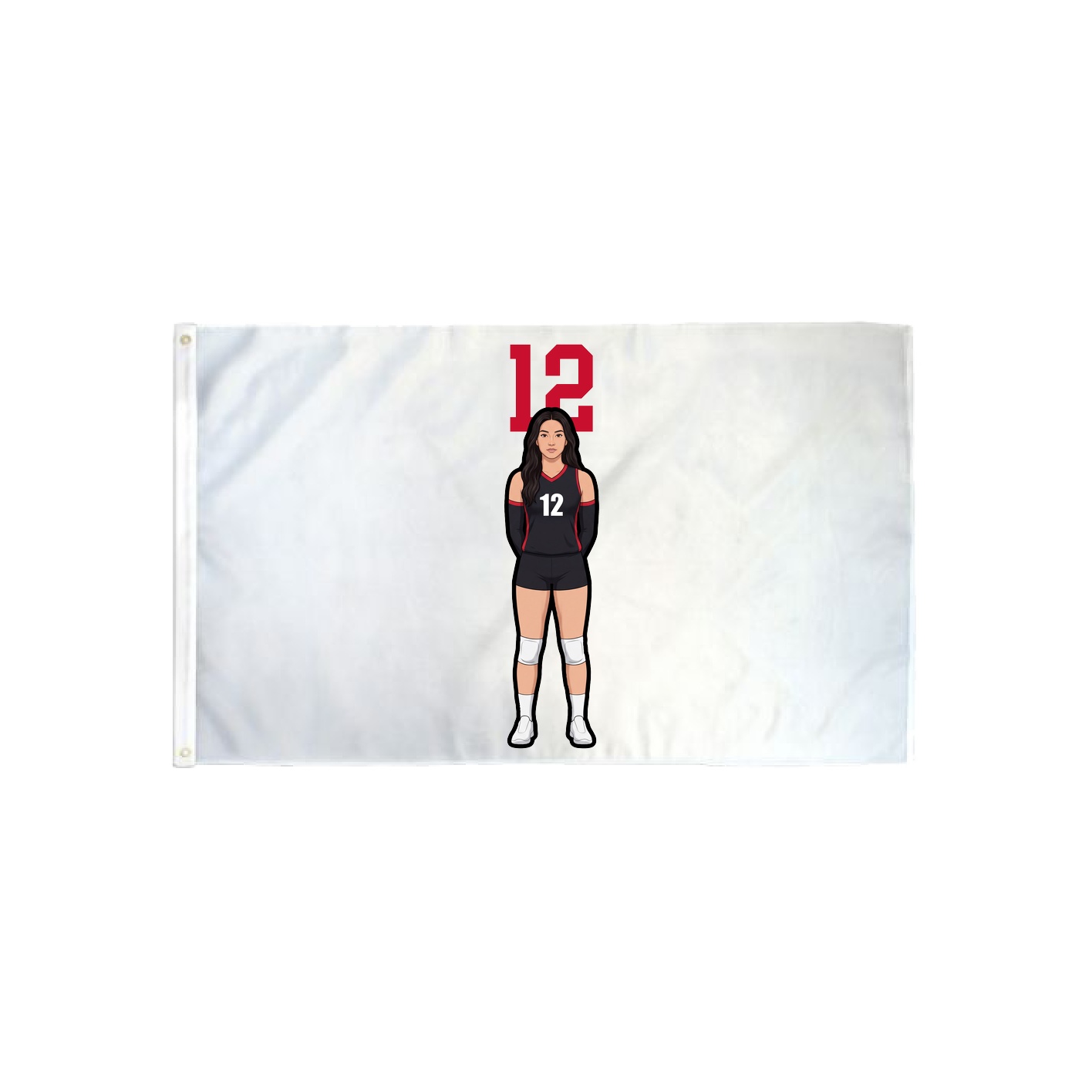 3x5 Flag — Number Top in Classic