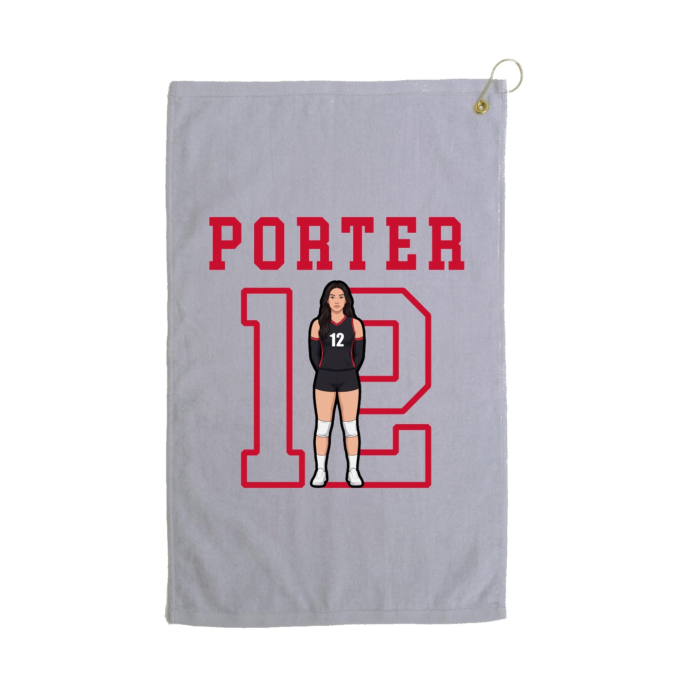 Golf Towel — Shirsey in Grey
