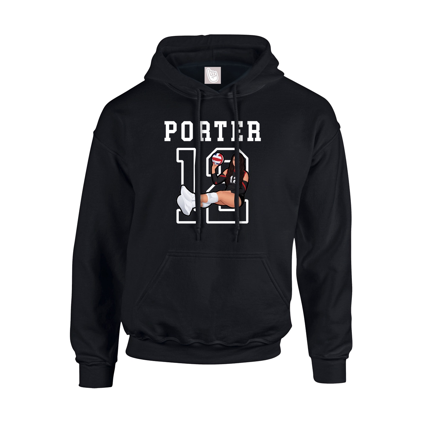 Youth Hoodie — Shirsey in Black