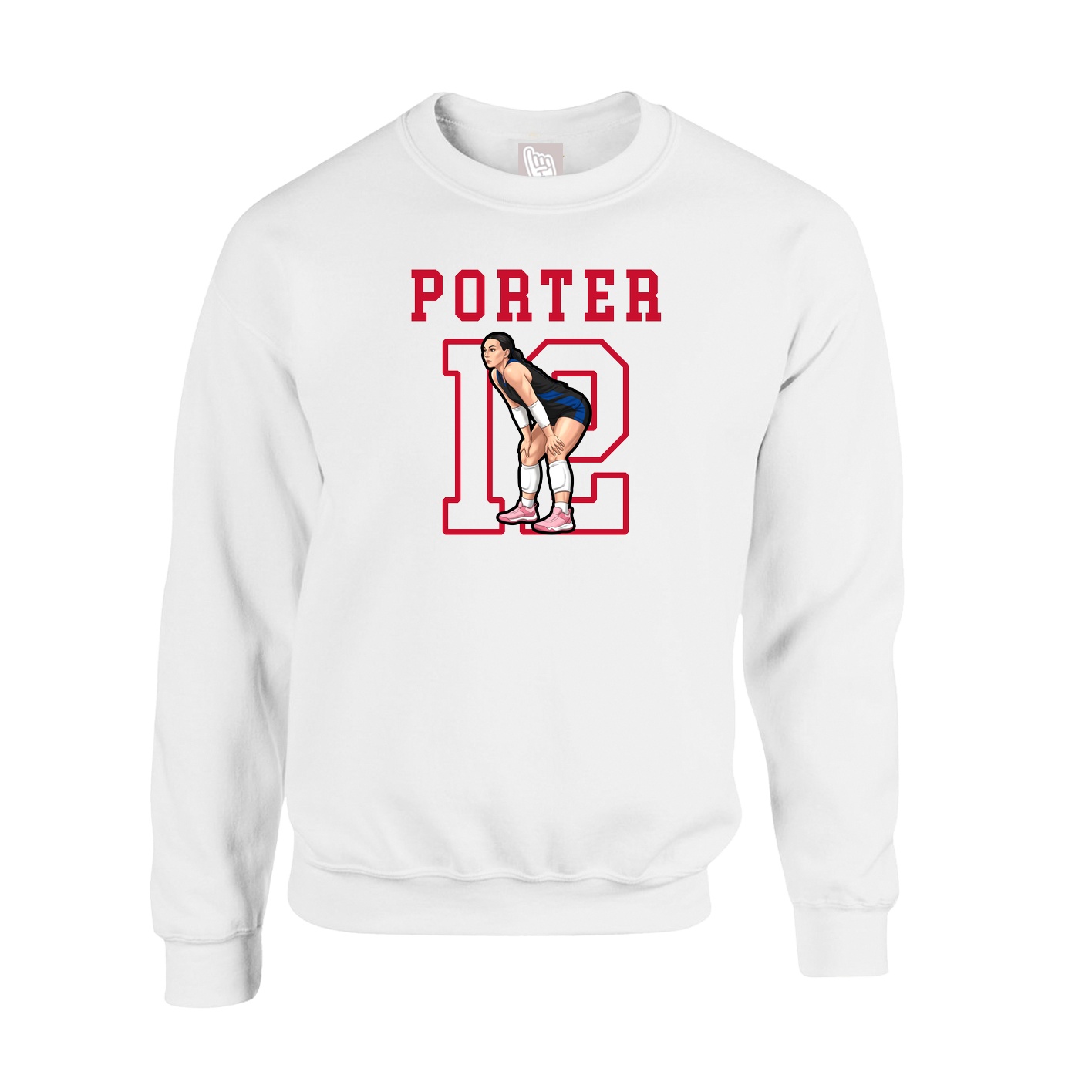 Fleece Crew — Shirsey in White
