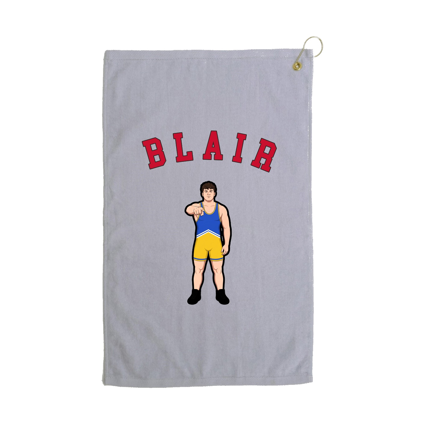 Golf Towel — Shirsey Arch in Grey