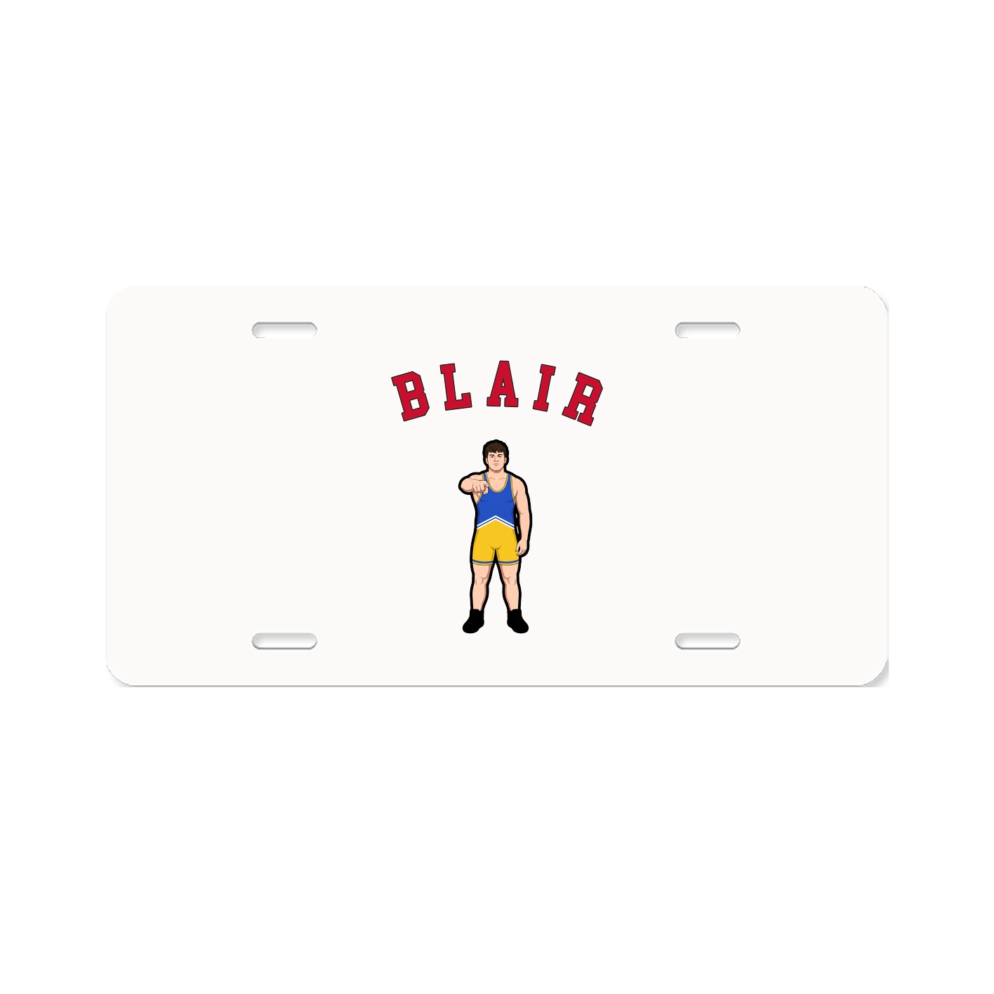 License Plate — Shirsey Arch in Classic
