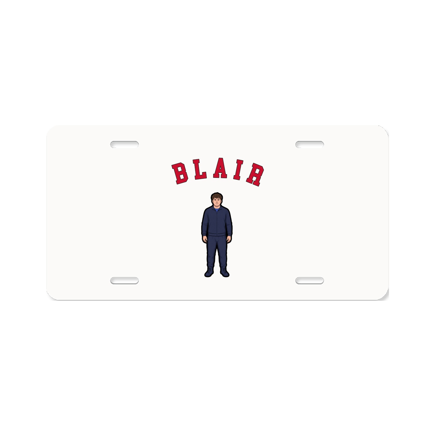License Plate — Shirsey Arch in Classic