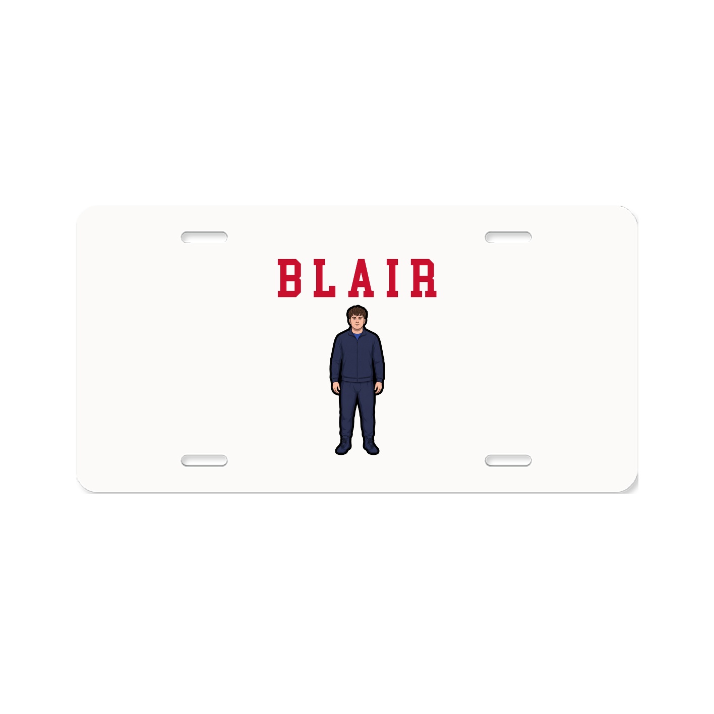 License Plate — Shirsey in Classic