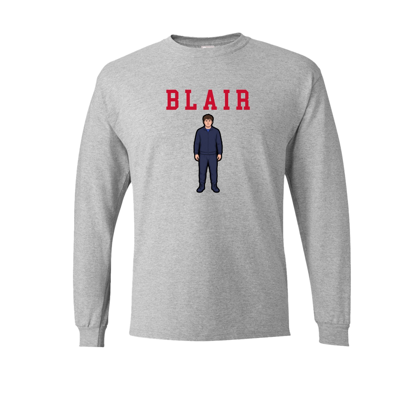 Long Sleeve Tee — Shirsey in Grey