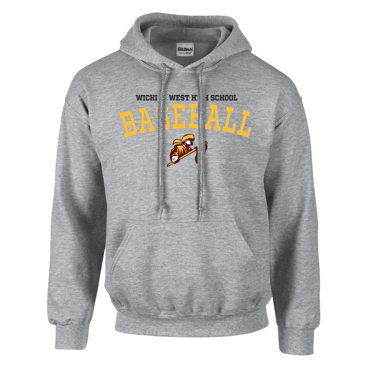 Fleece Hoodie - Sport Grey - Sport Arch