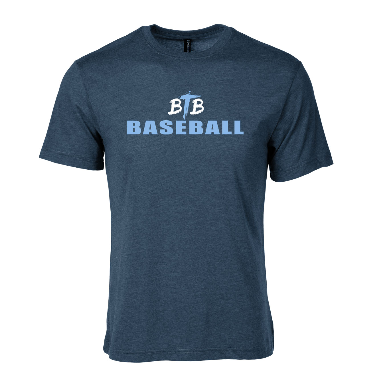 Men's Triblend T-Shirt - Navy Heather - Logo Sport Name