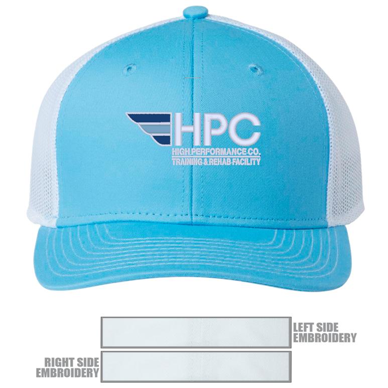 The Game Everyday Trucker Cap - Columbia Blue/ White