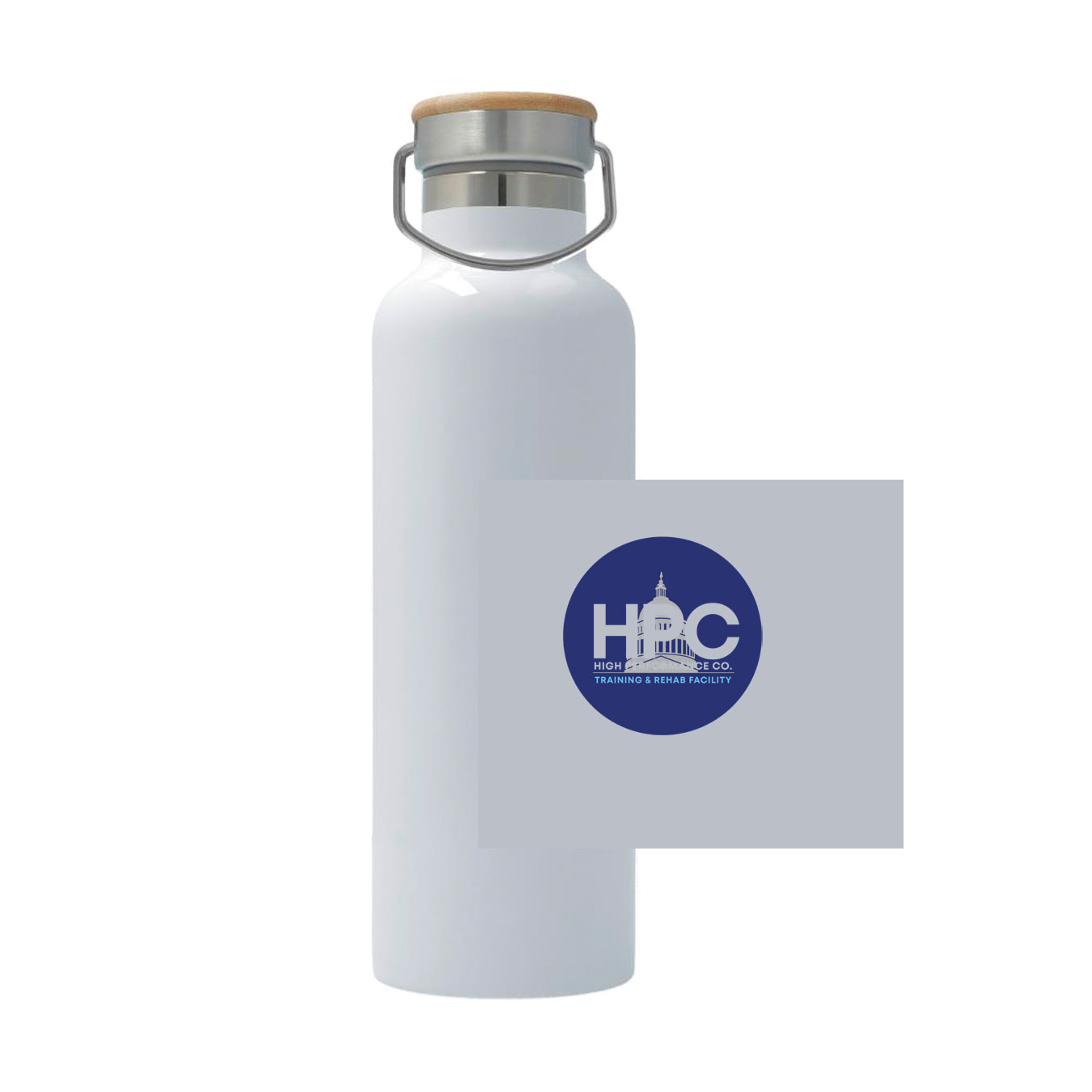 25oz Stainless Steel Thermos - White