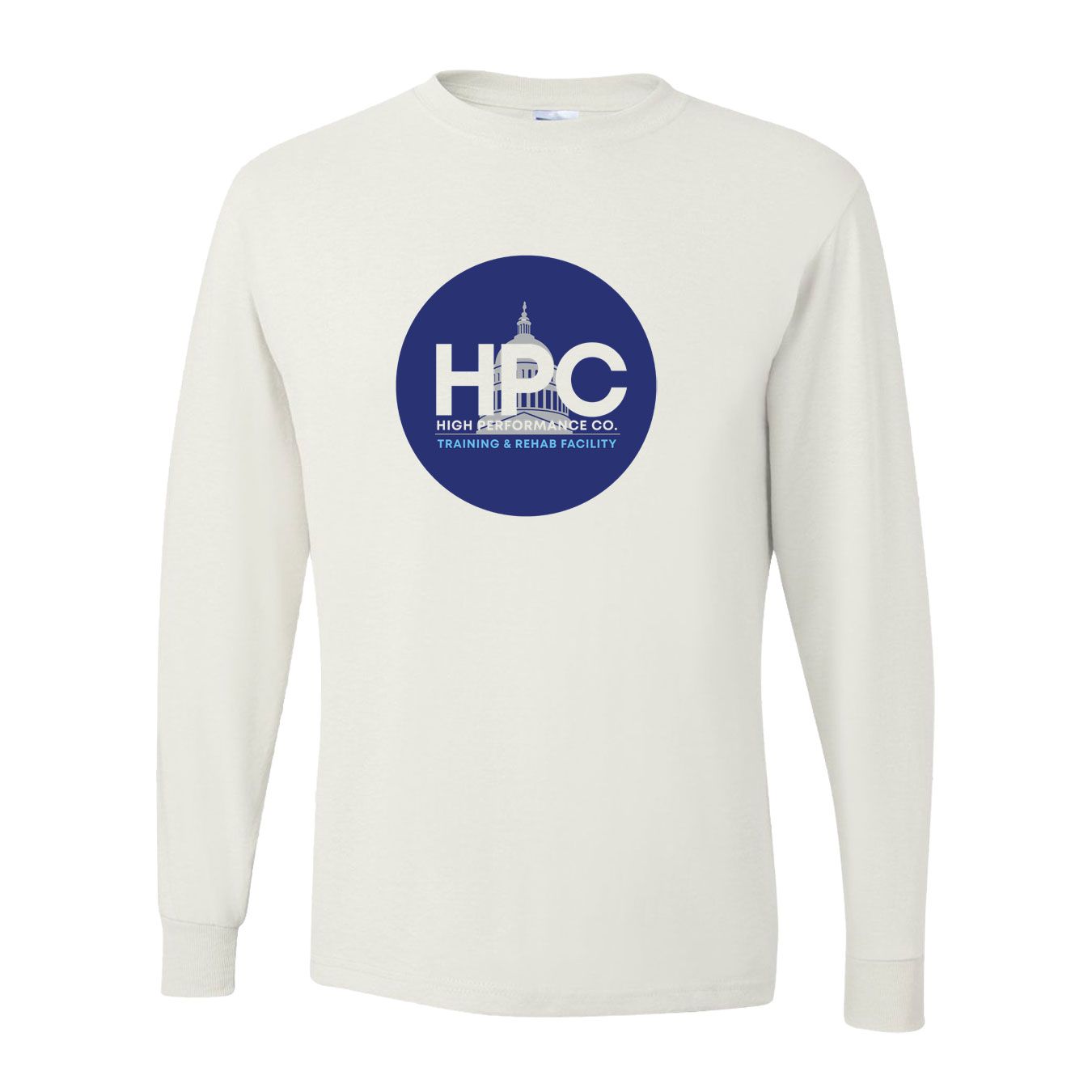 Long Sleeve Performance Shirt - White