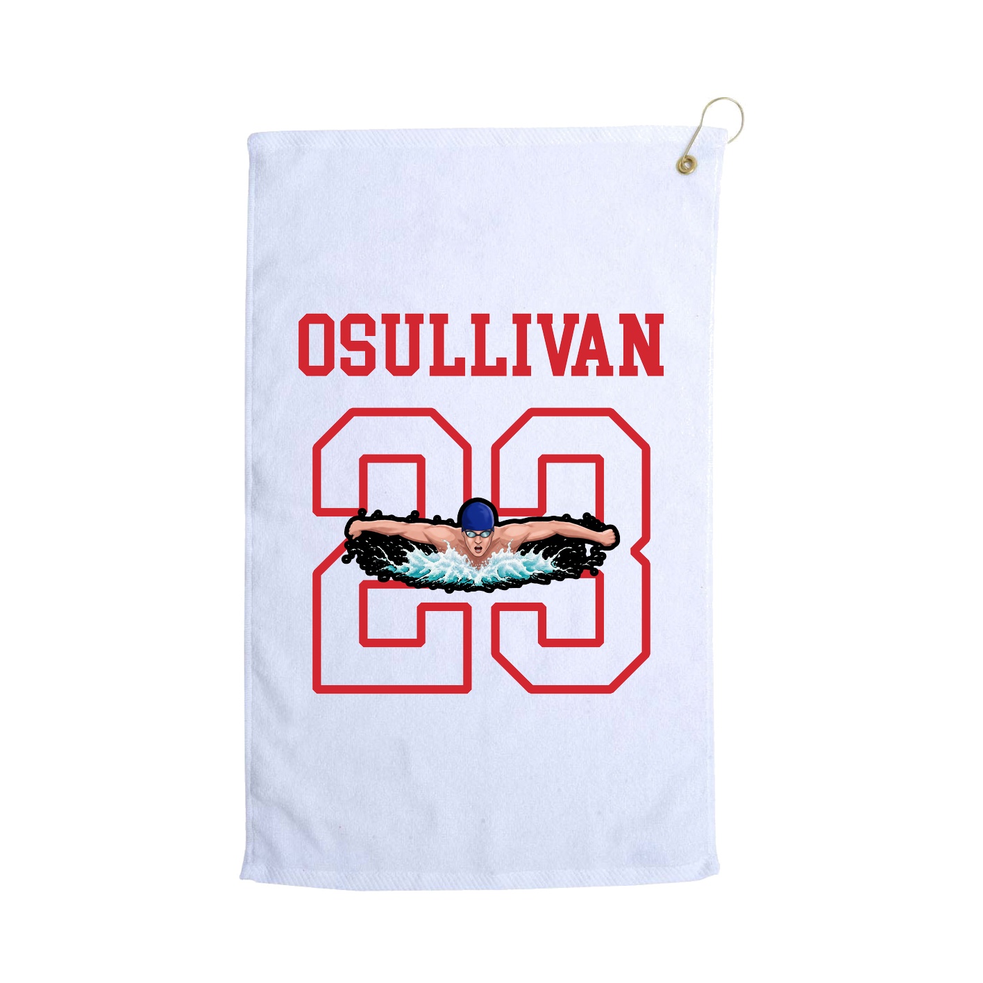 Golf Towel — Shirsey in White