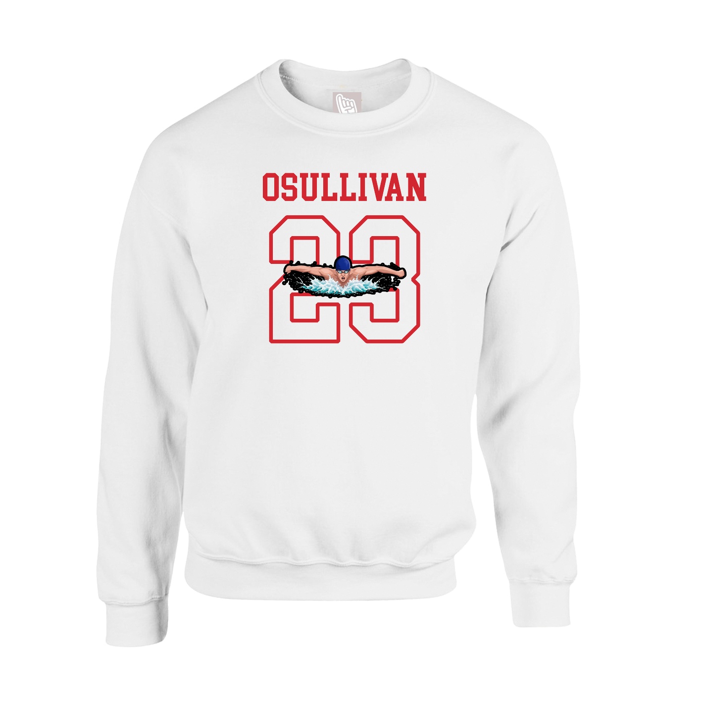 Fleece Crew — Shirsey in White