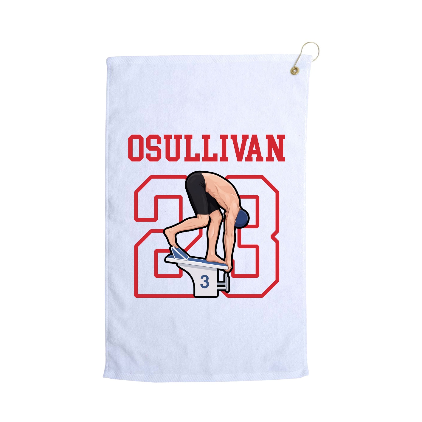 Golf Towel — Shirsey in White