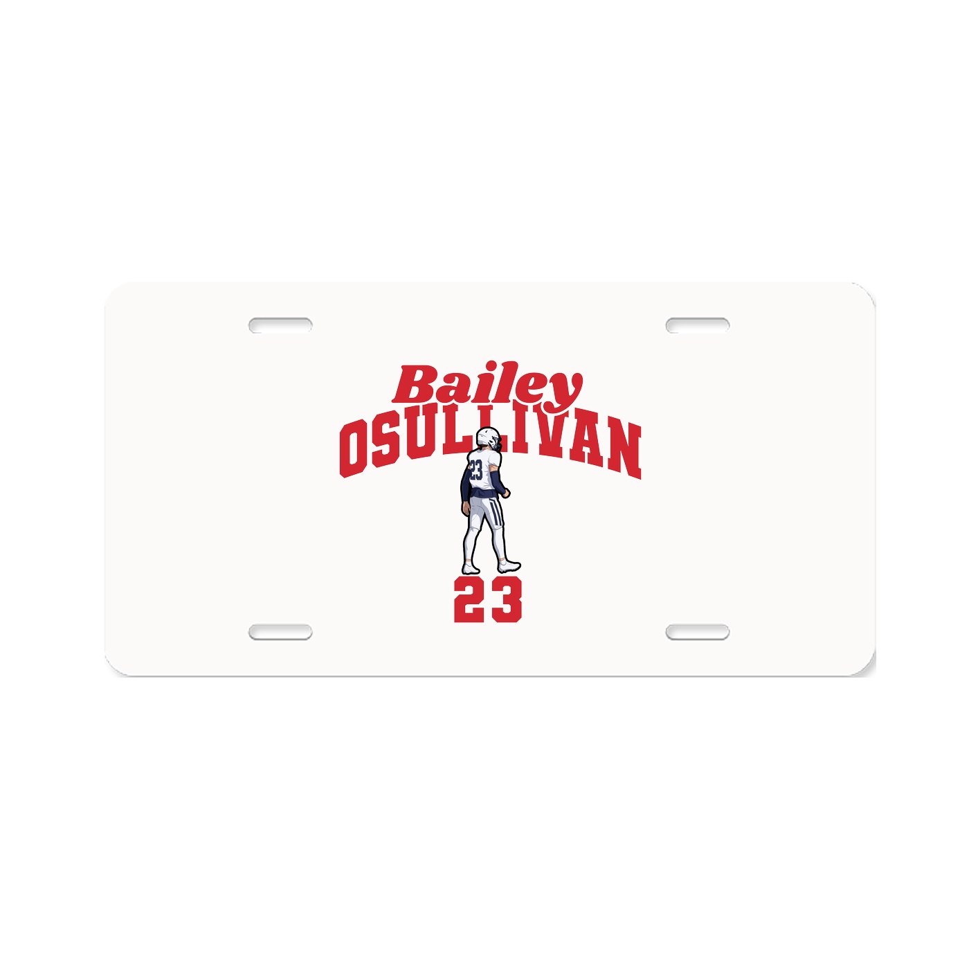 License Plate — Signature Arch in Classic