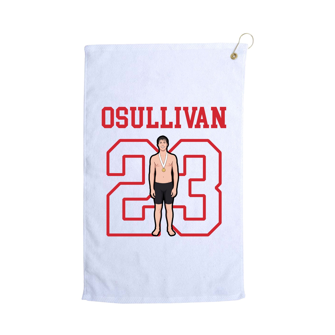 Golf Towel — Shirsey in White