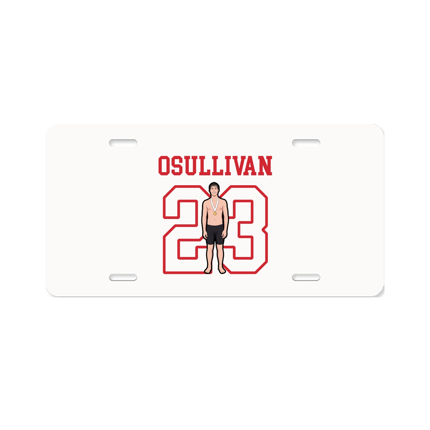 License Plate — Shirsey in Classic