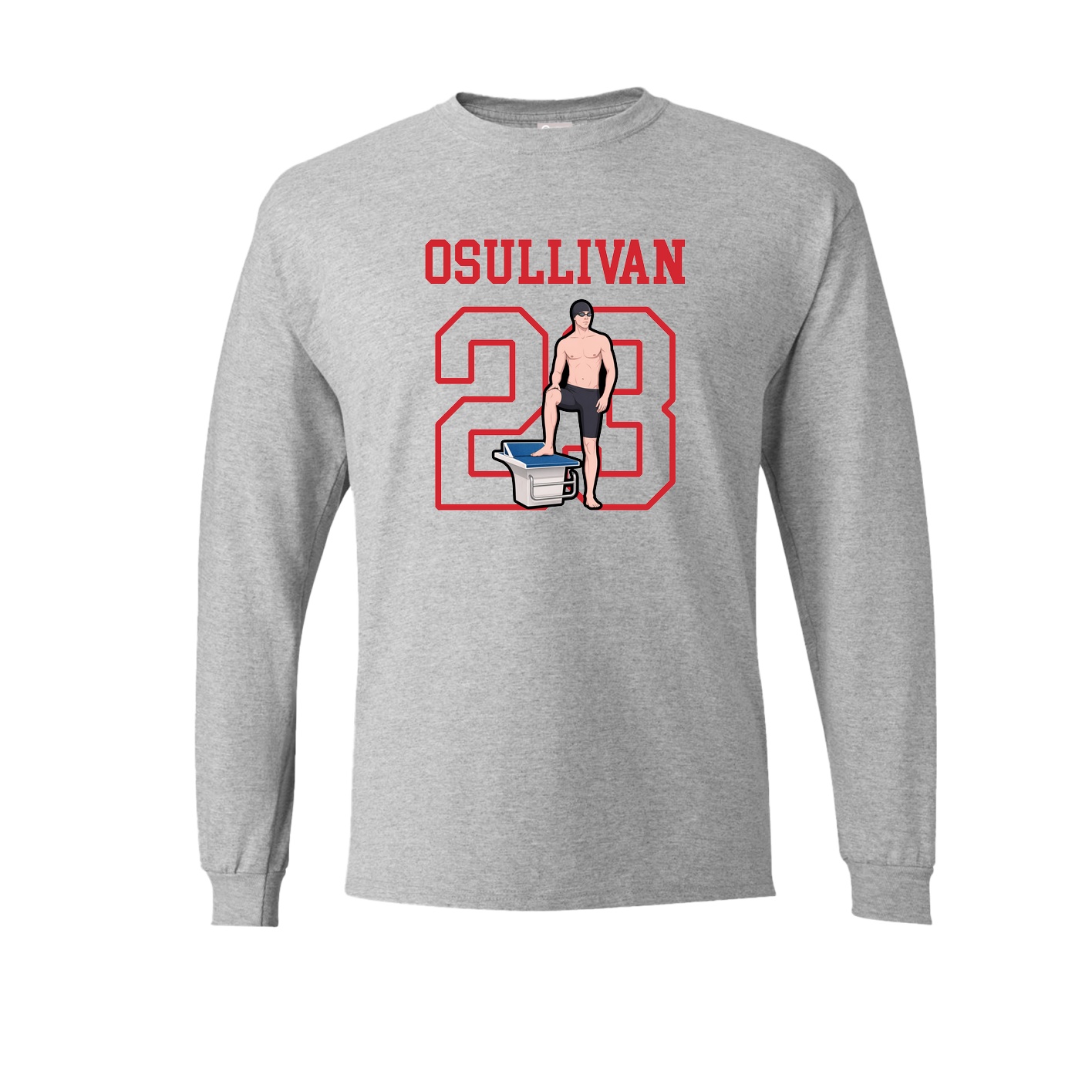 Long Sleeve Tee — Shirsey in Grey