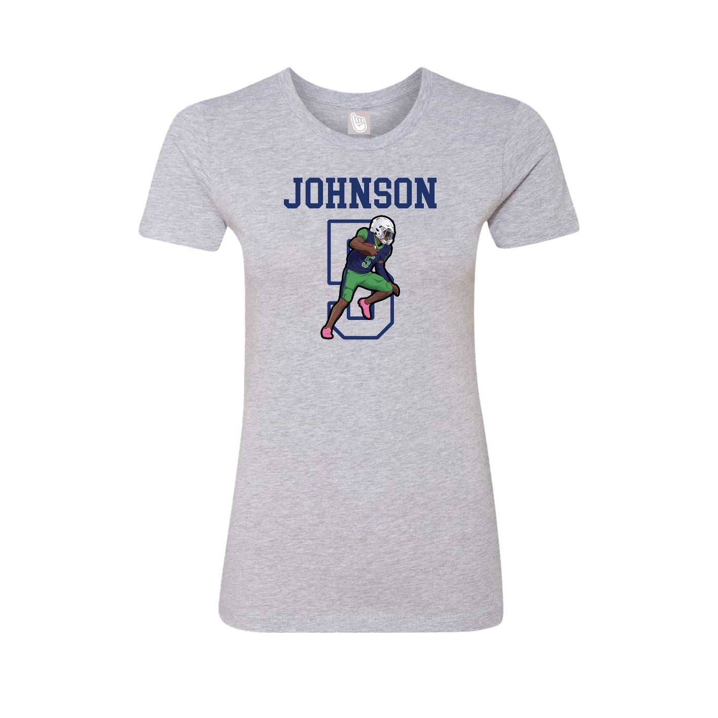 Fitted Women's Tee — Shirsey in Grey