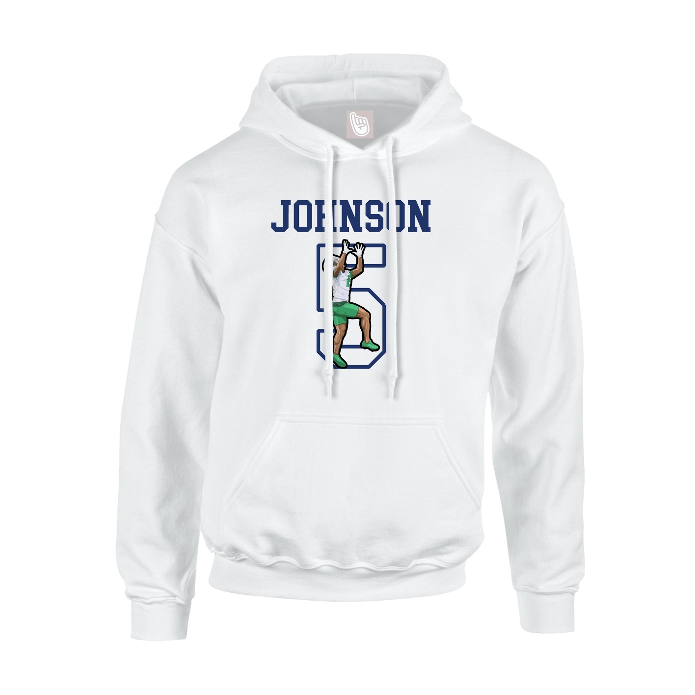 Hoodie — Shirsey in White