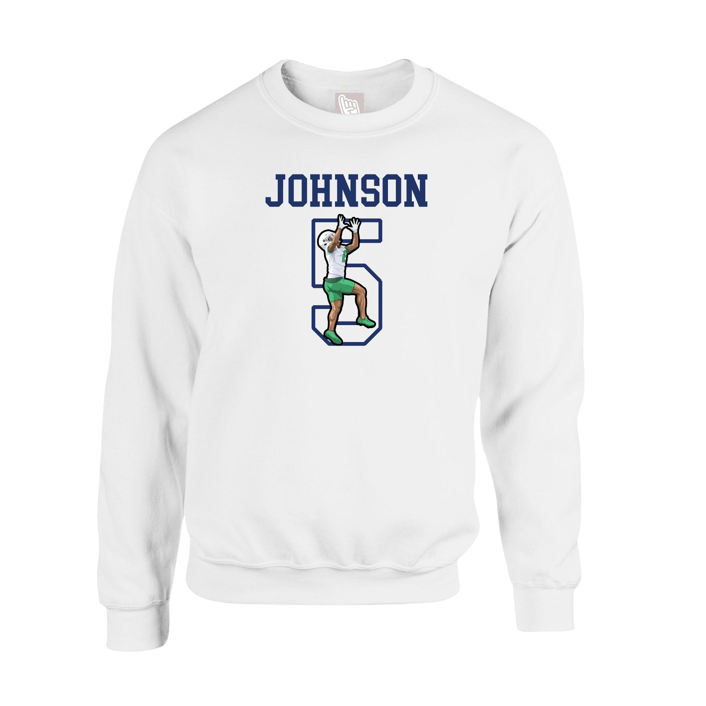 Fleece Crew — Shirsey in White
