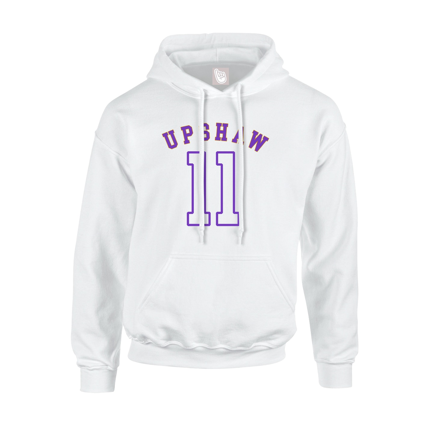 Youth Hoodie — Shirsey Arch in White