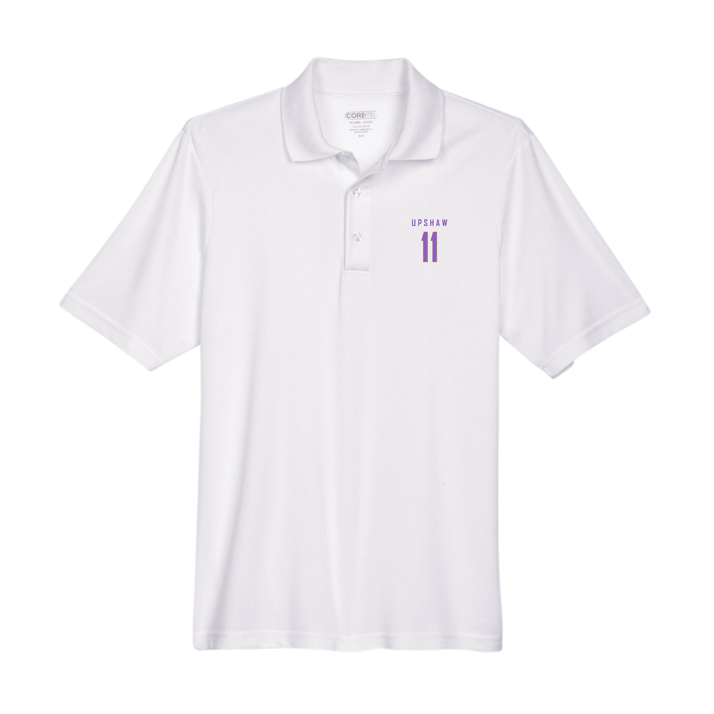 Performance Polo — Mesh Shirsey in White