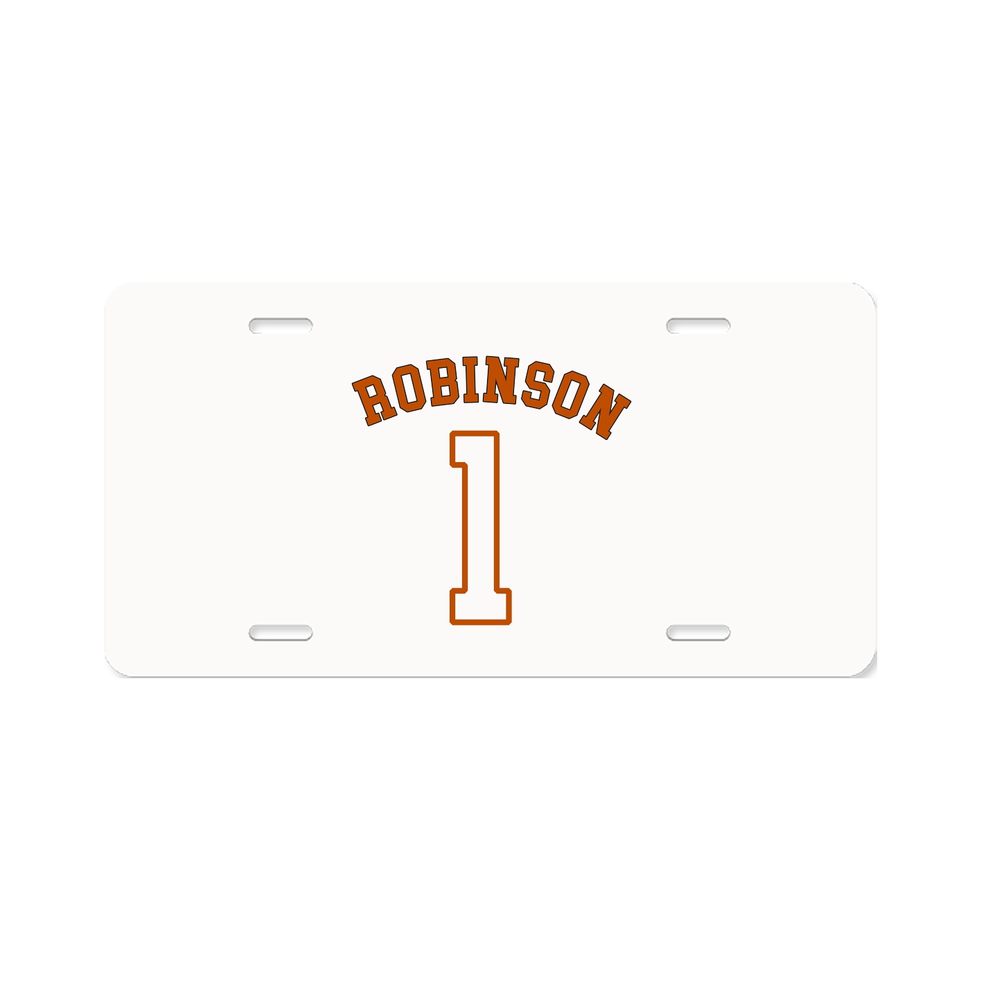 License Plate — Shirsey Arch in Classic