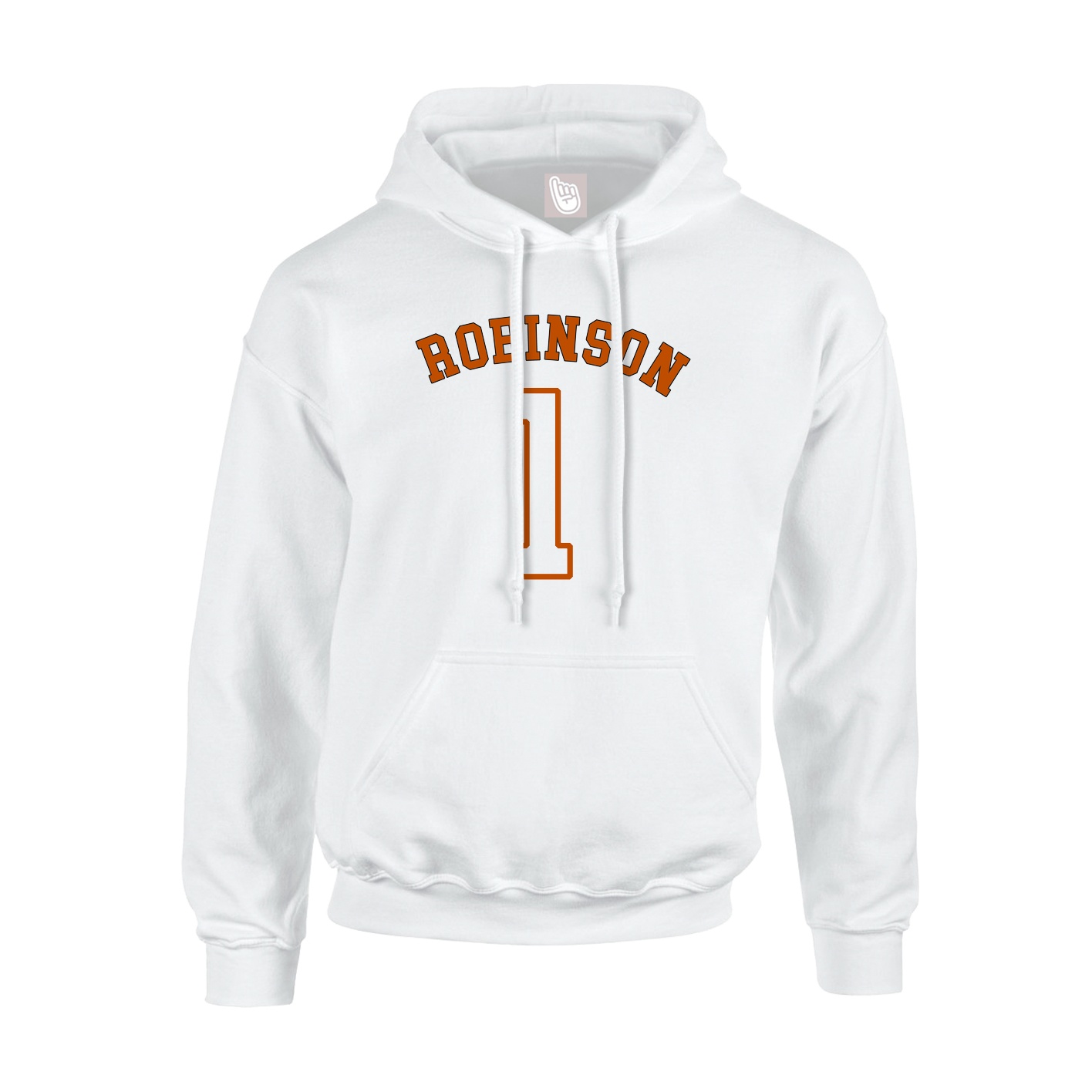 Youth Hoodie — Shirsey Arch in White