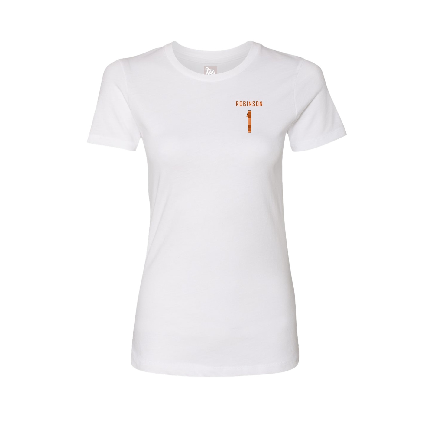 Fitted Women's Tee — Mesh Shirsey in White