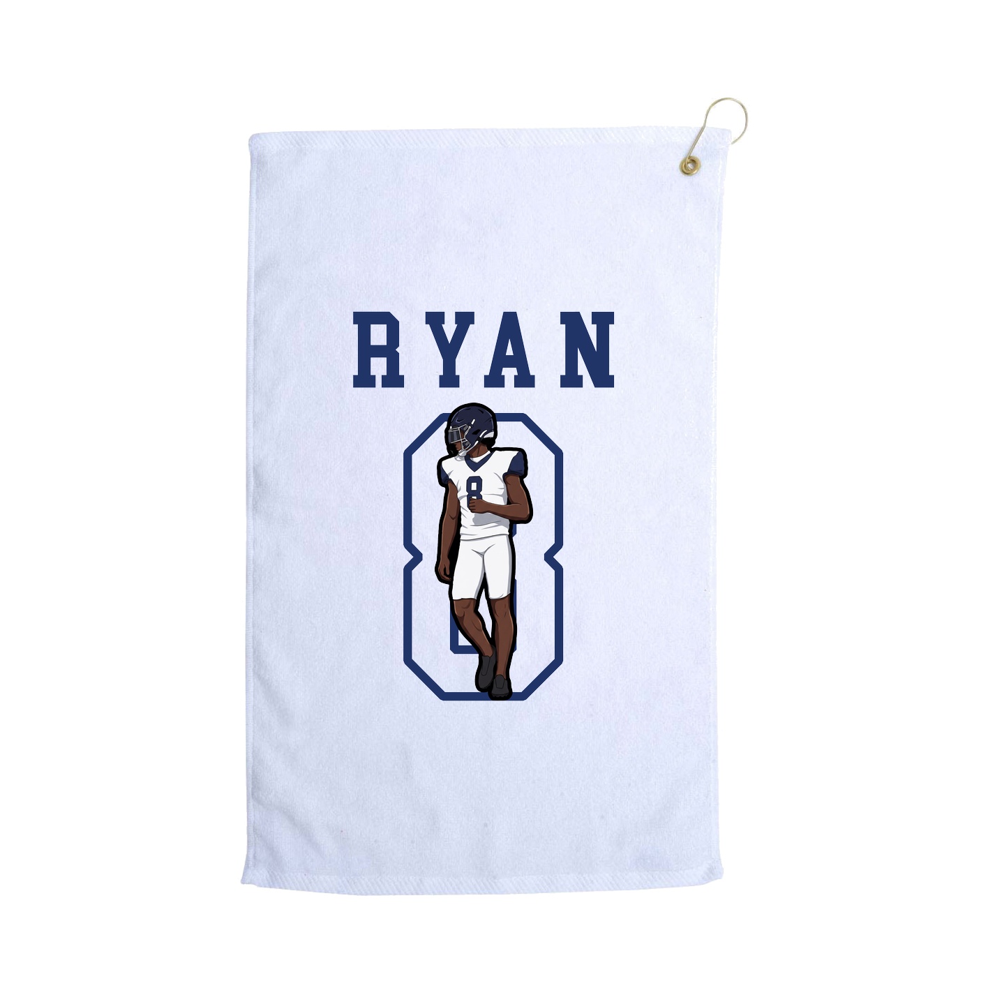 Golf Towel — Shirsey in White