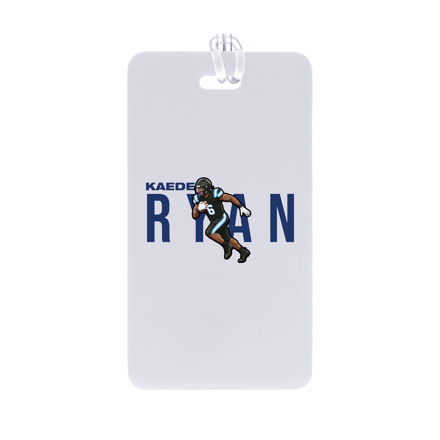 Bag Tag — Player Name in Classic