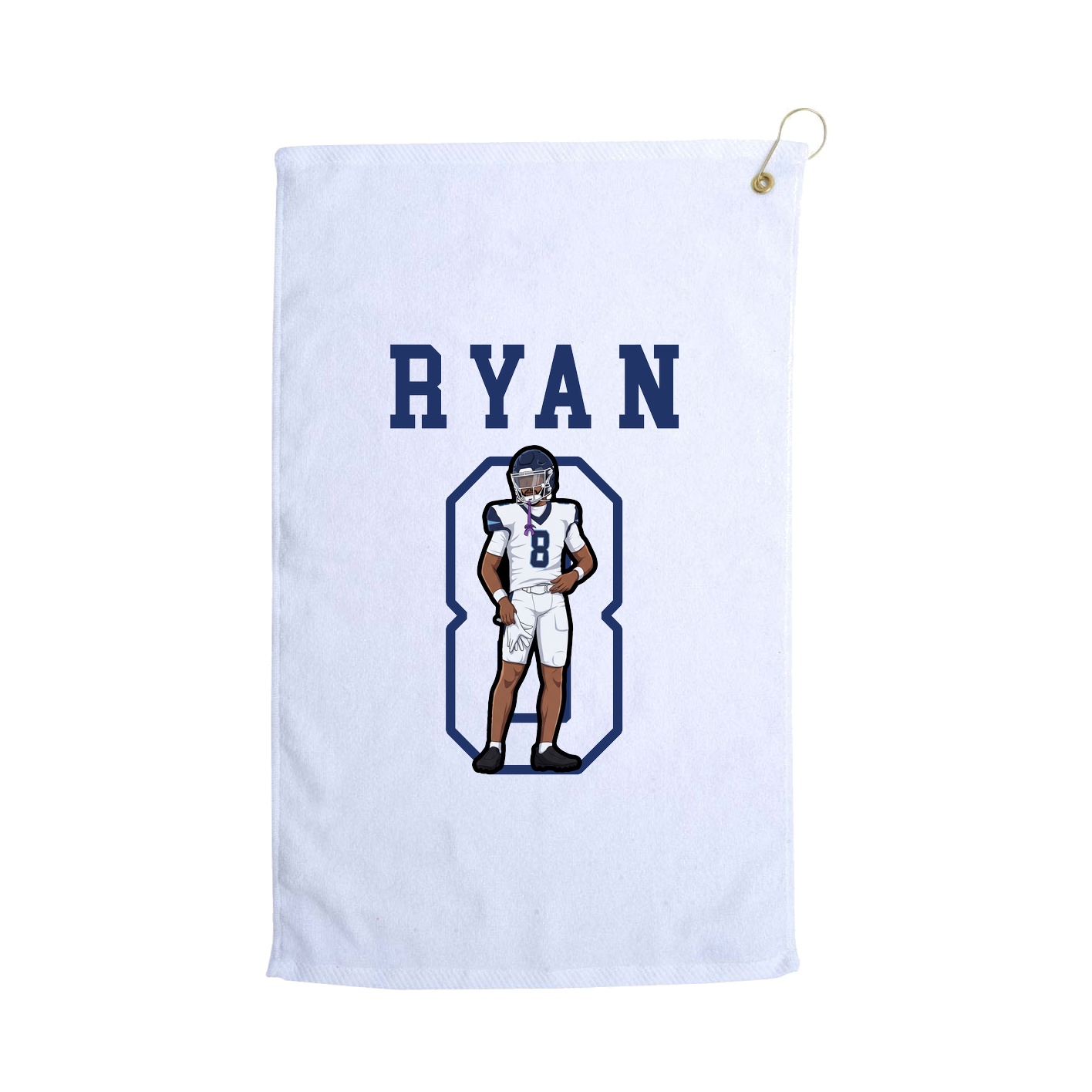 Golf Towel — Shirsey in White