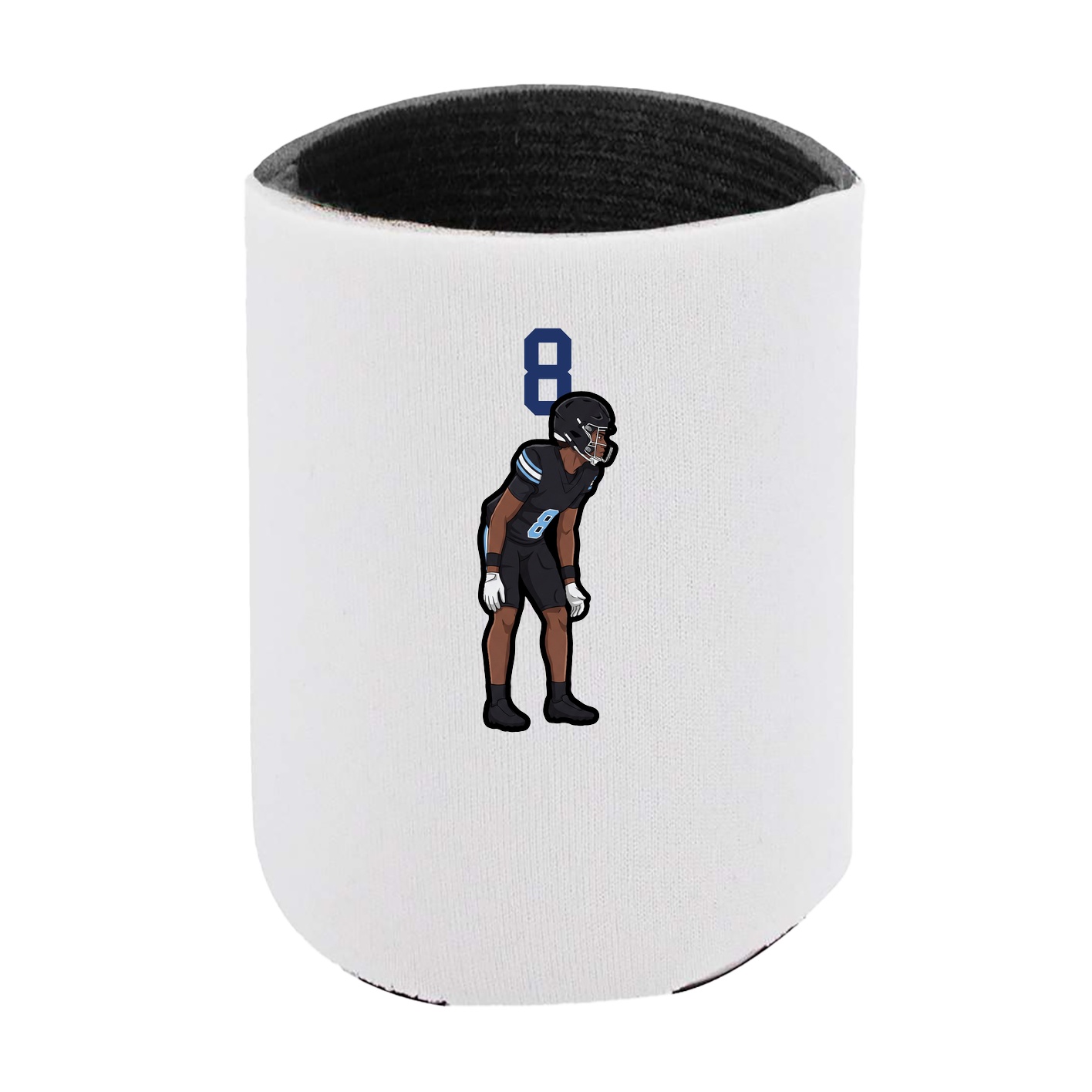 Can Holder — Number Top in White