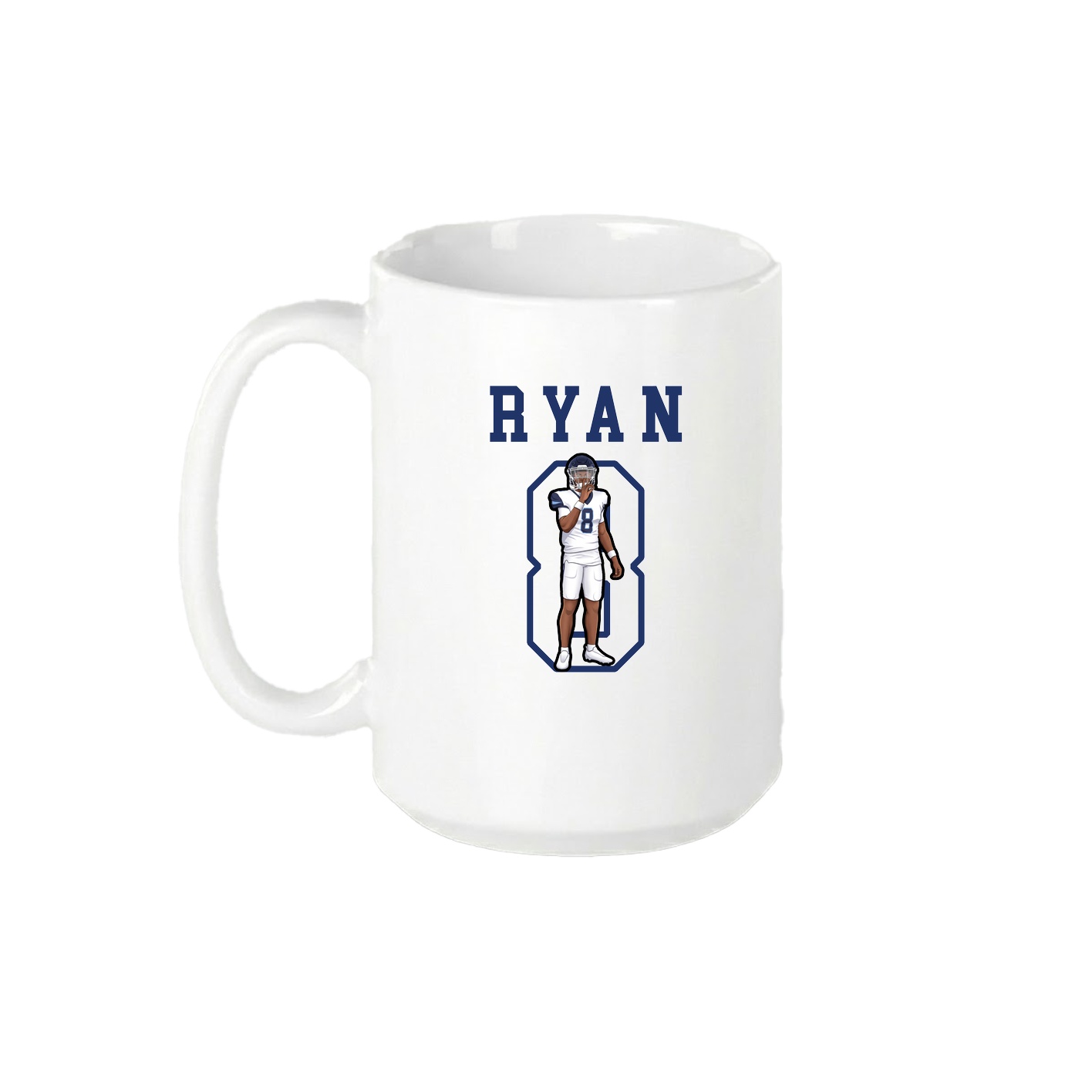 15oz Coffee Mug — Shirsey in White