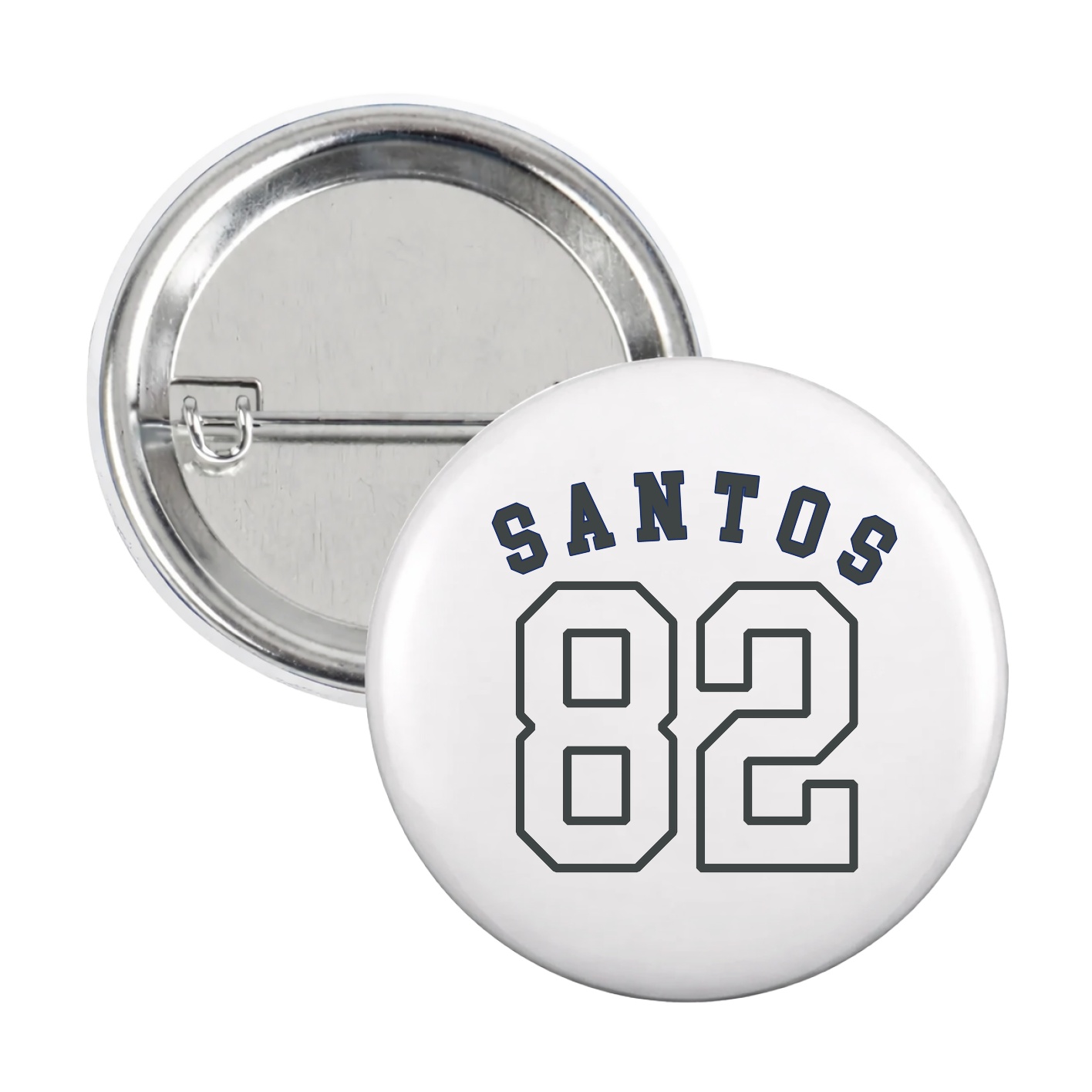 Game Day Button — Shirsey Arch in White
