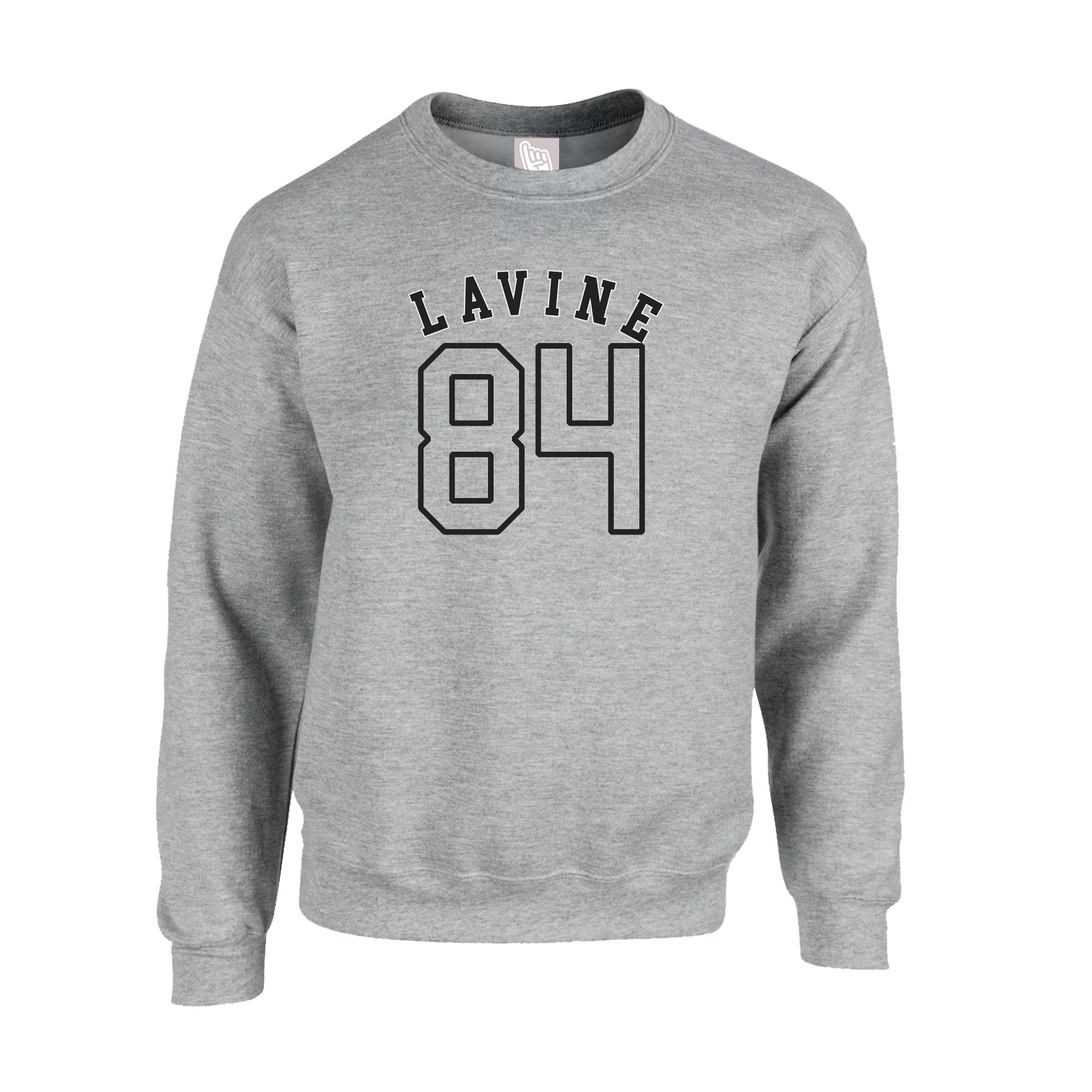 Fleece Crew — Shirsey Arch in Grey
