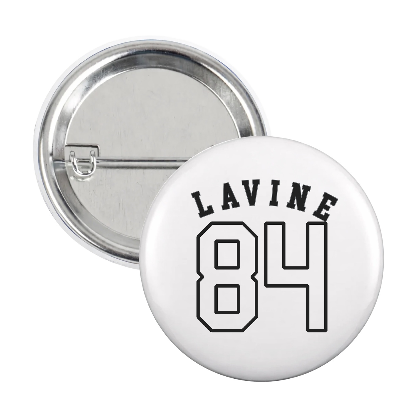 Game Day Button — Shirsey Arch in White