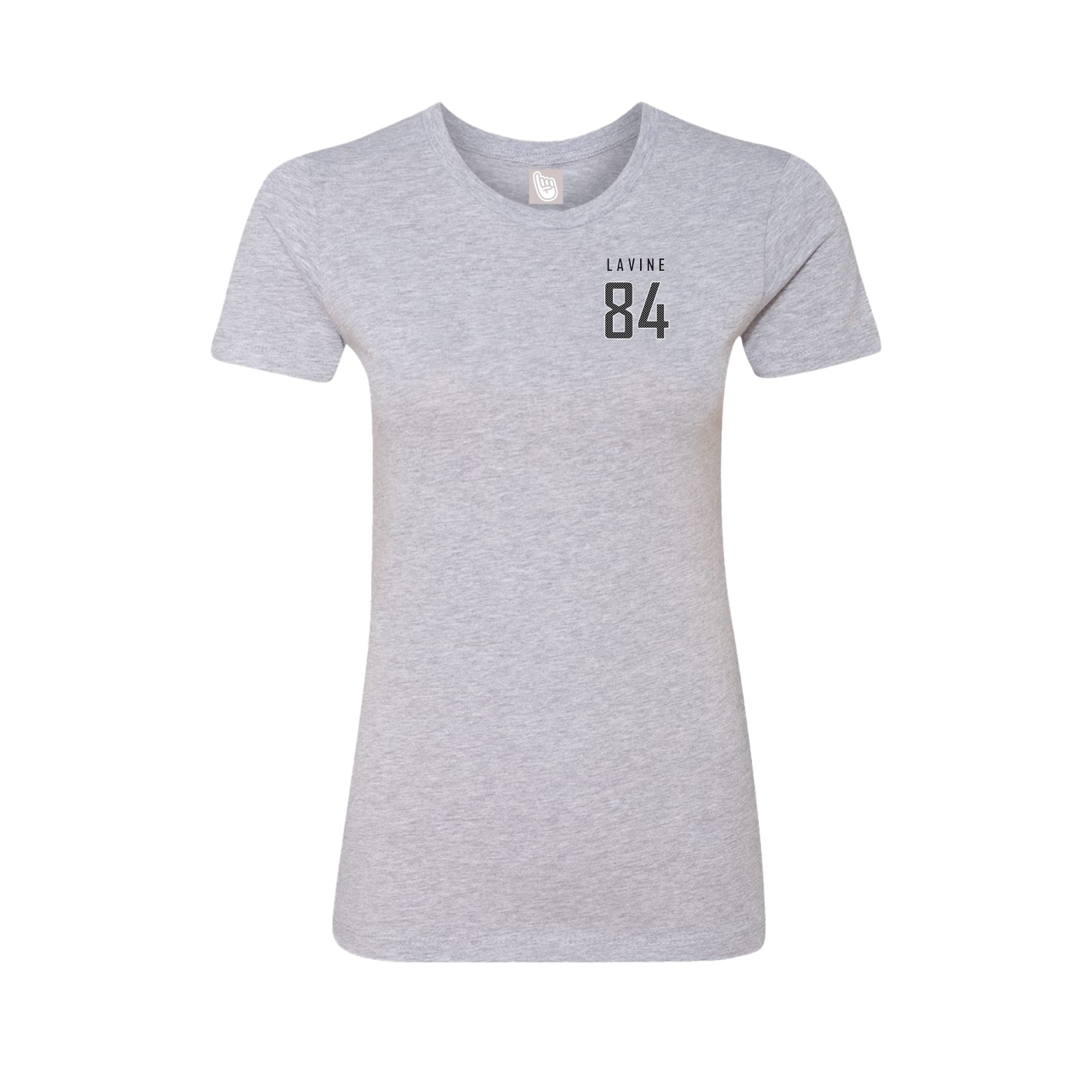 Fitted Women's Tee — Mesh Shirsey in Grey