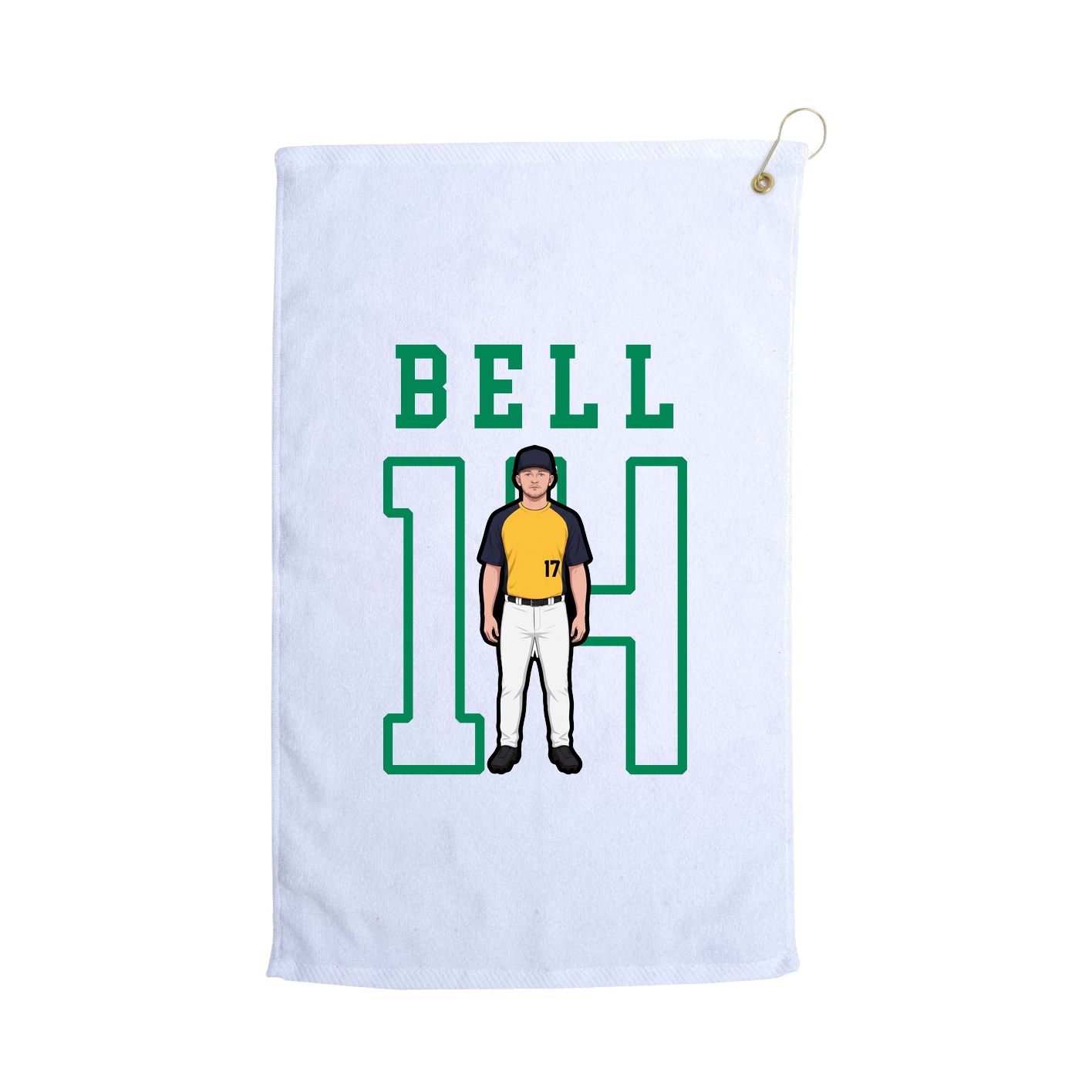 Golf Towel — Shirsey in White