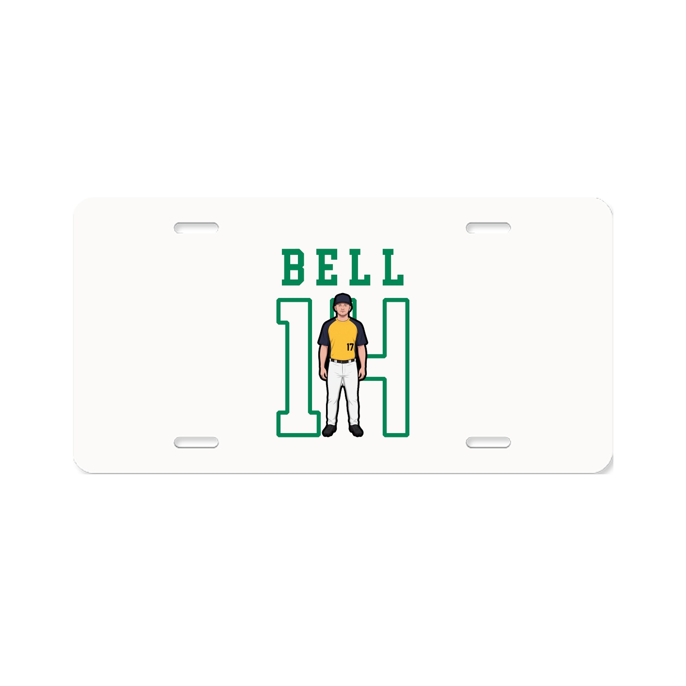 License Plate — Shirsey in Classic