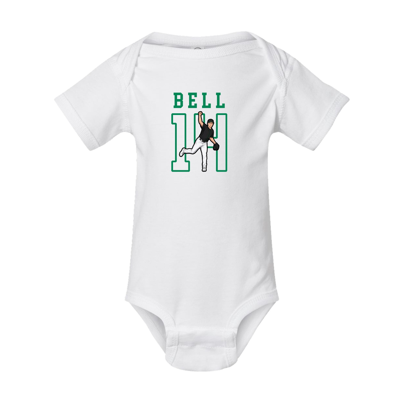 Baby Onesie — Shirsey in White