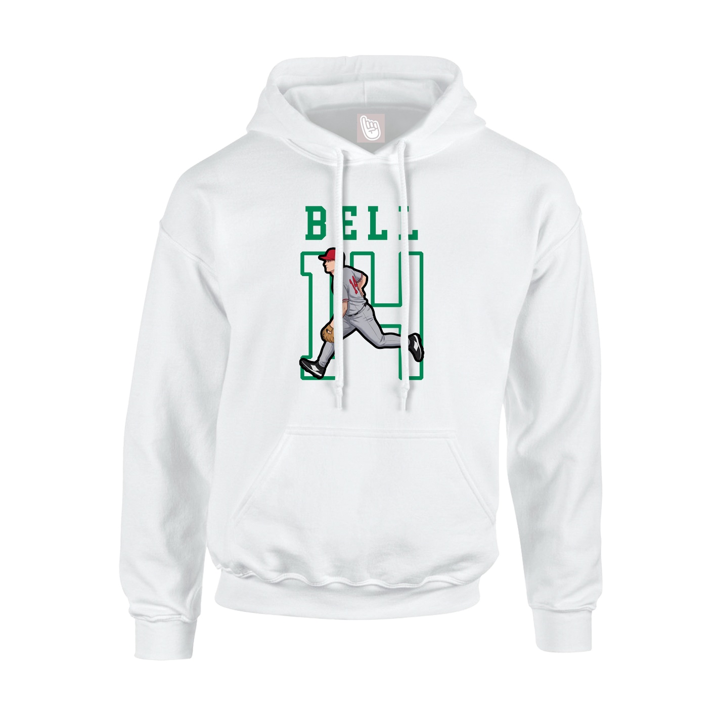 Youth Hoodie — Shirsey in White