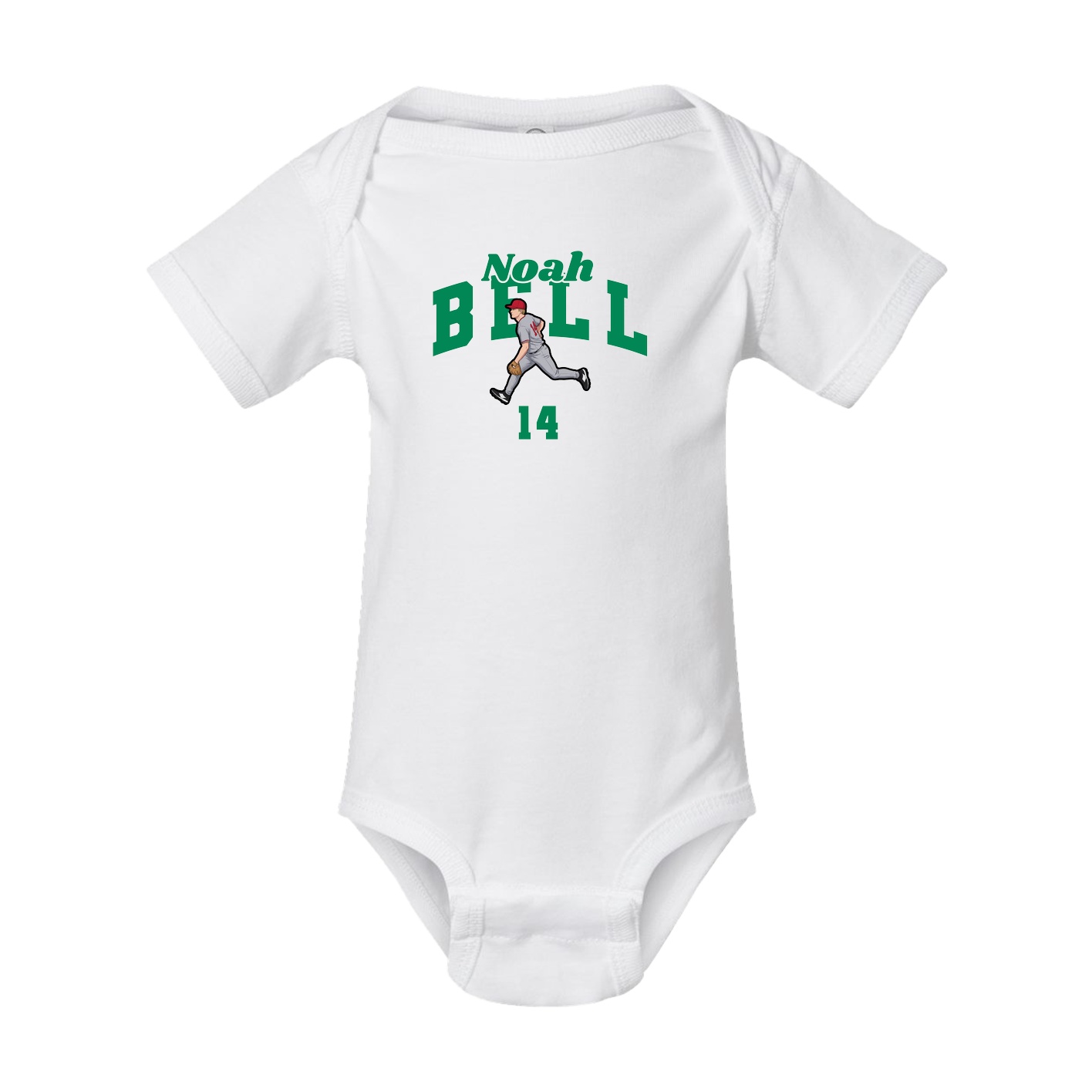 Baby Onesie — Signature Arch in White